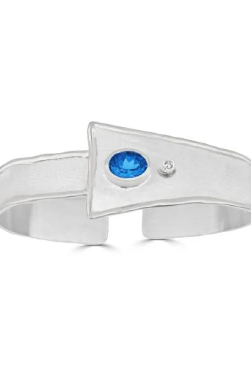 London Blue Topaz Diamond Bracelet